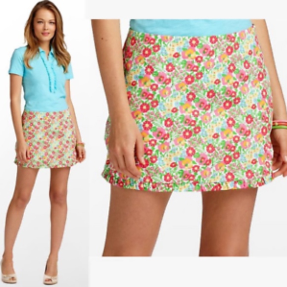 Lilly Pulitzer Callie Skirt Gardens By the Sea - Picture 1 of 4